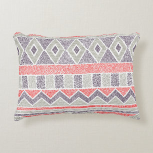 Ethnic Striped Tribal: Handmade Vintage Decorative Cushion