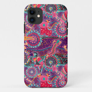 Ethnic Style Animal Pattern iPhone 11 Case