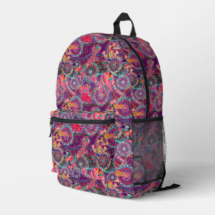 Ethnic Style Animal Pattern Printed Backpack
