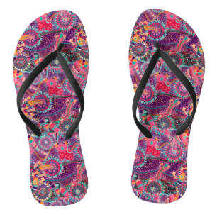 Ethnic Style Animal Pattern Thongs