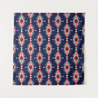 Ethnic style, geometric seamless pattern. tapestry