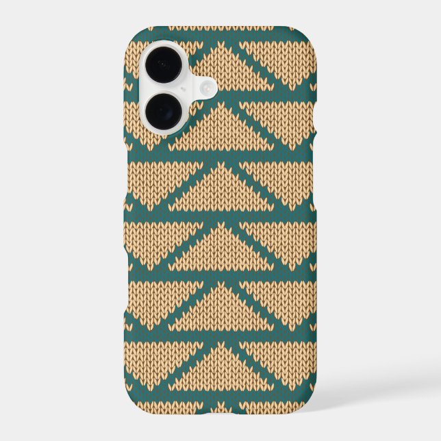 Ethnic Style Knitted Pattern (Back)
