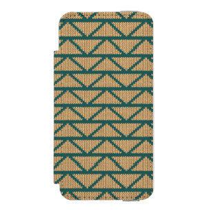 Ethnic Style Knitted Pattern Incipio Watson™ iPhone 5 Wallet Case