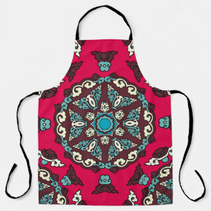 Ethnic style, vintage decorative seamless texture. apron