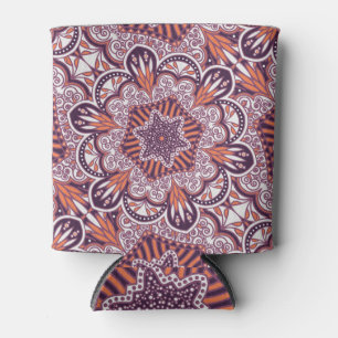 Ethnic style, vintage decorative texture. can cooler