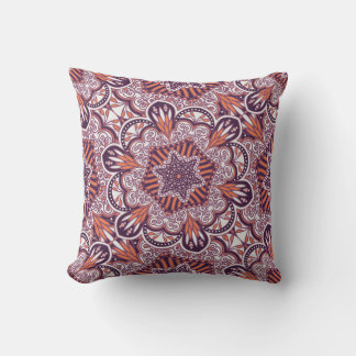 Ethnic style, vintage decorative texture. cushion