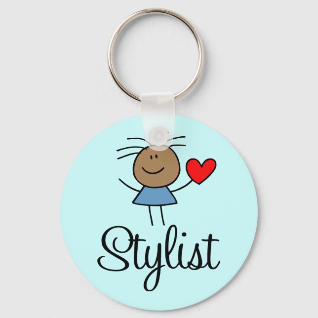 Ethnic Stylist Keychain (Front)