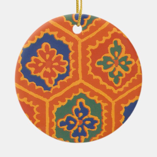 Ethnic Tile Pattern Ornament (Front)
