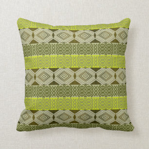 ethnic tribal african pattern cushion