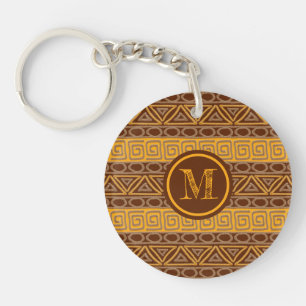 ethnic tribal african pattern  key ring