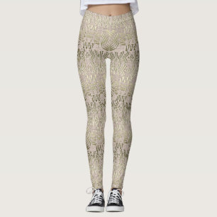 ethnic tribal african pattern leggings