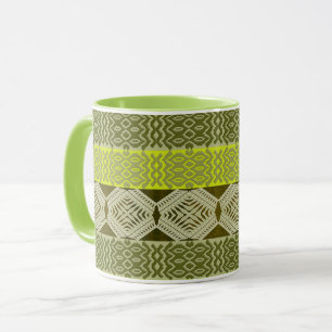 ethnic tribal african pattern.monogram. mug