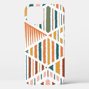 Ethnic Tribal Argyle Seamless Pattern iPhone 12 Case