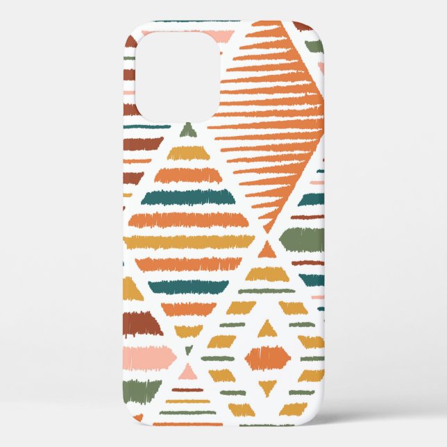 Ethnic Tribal Argyle Seamless Pattern. Traditional Case-Mate iPhone Case (Back)
