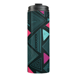 Ethnic Tribal Boho: Doodle Vintage. Thermal Tumbler