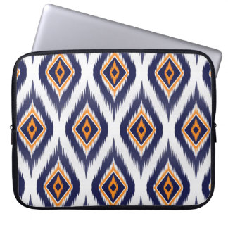 Ethnic Tribal Motif: Ikat Pattern. Laptop Sleeve