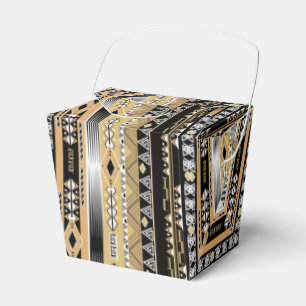 Ethnic , tribal, ornament favour box