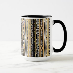 Ethnic , tribal, ornament mug