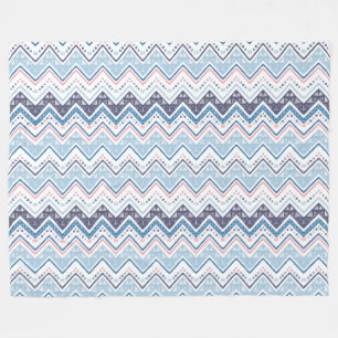 Ethnic Tribal Pattern Fleece Blanket