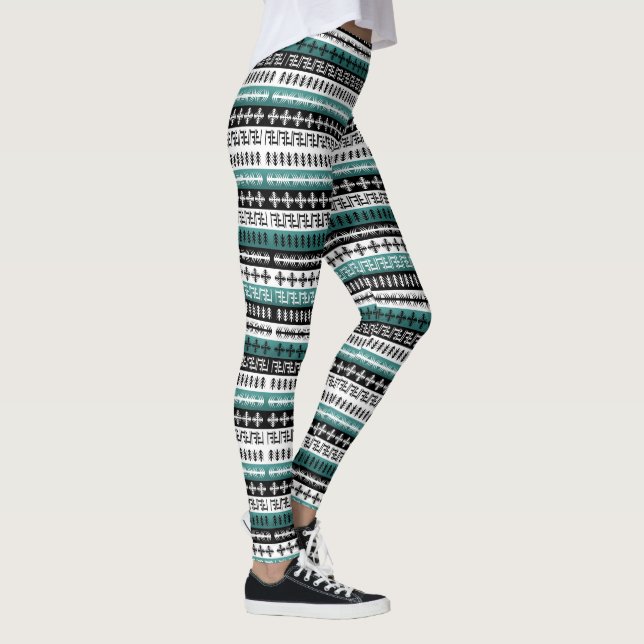 Ethnic Tribal Pattern Leggings (Right)