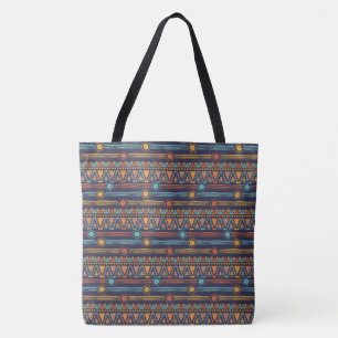 Ethnic Tribal Pattern Tote Bag
