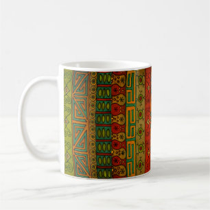 Ethnic Tribal Textile Design Coffee Mug