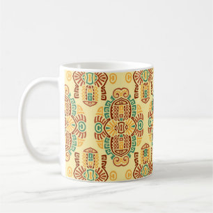 Ethnic Vintage Trend: Bohemian Seamless Tile Coffee Mug