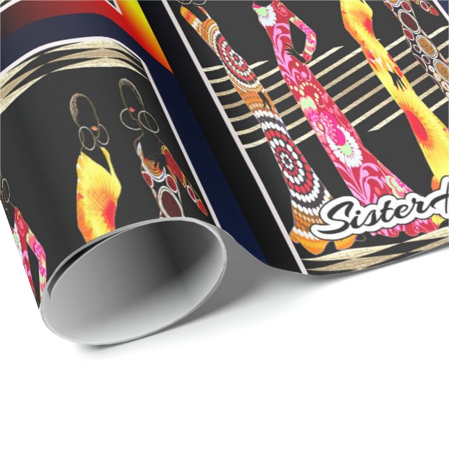 Ethnic Wrapping Paper (Roll Corner)