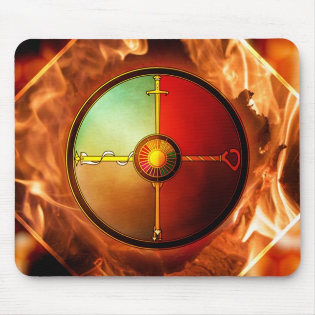 Ethnis Wheel Mousepad (Front)