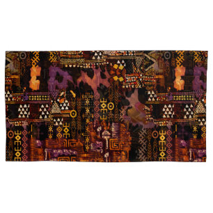 Ethno-jazz Pillowcase, King Size Pillowcase