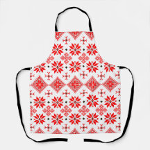 Ethno Slavic Motive Apron