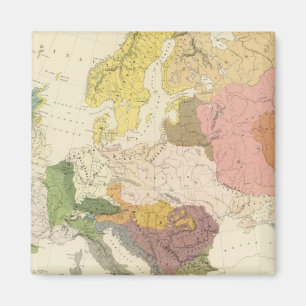 Ethnographic, Europe Magnet