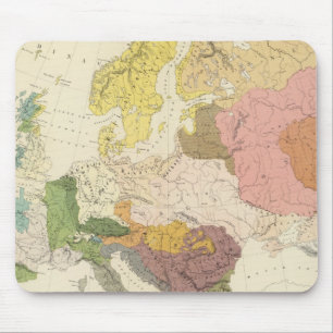 Ethnographic, Europe Mouse Pad