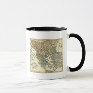 Ethnographic Map of Ottoman Empire Mug