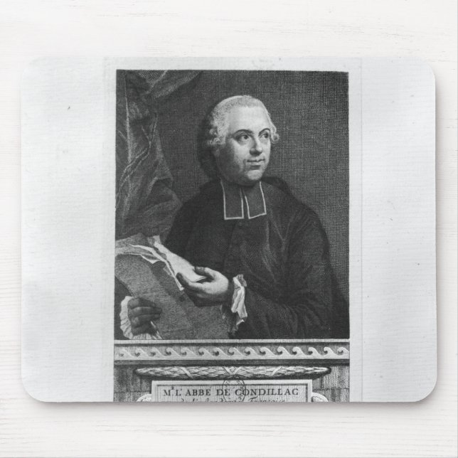 Etienne Bonnot de Condillac Mouse Pad (Front)
