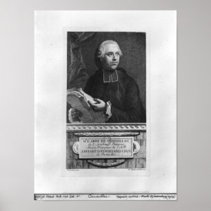 Etienne Bonnot de Condillac Poster