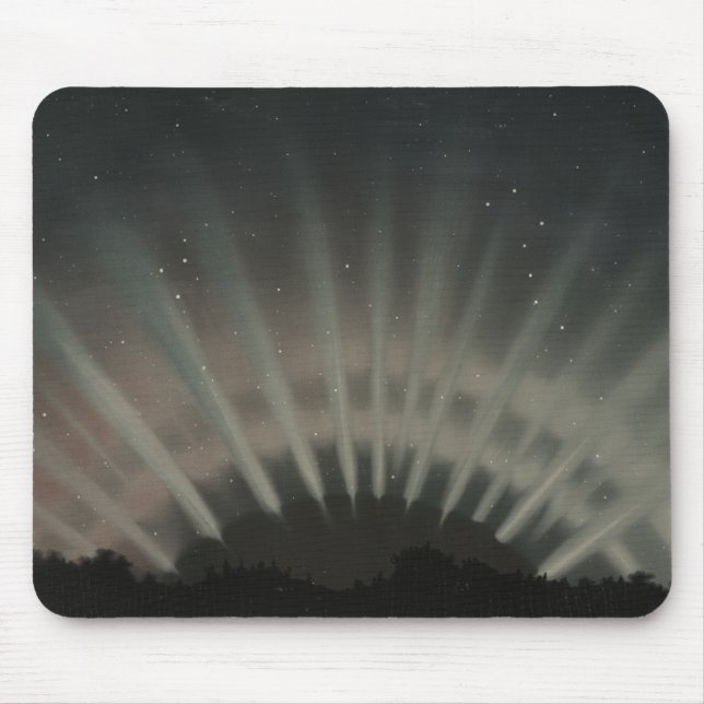 Etienne Leopold Trouvelot - Aurora Borealis Mouse Pad (Front)