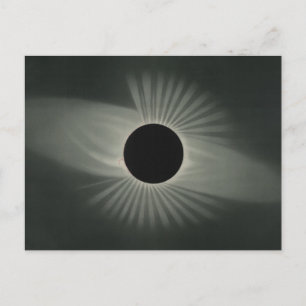 Etienne Leopold Trouvelot - Total Eclipse Postcard