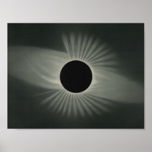 Etienne Leopold Trouvelot - Total Eclipse Poster