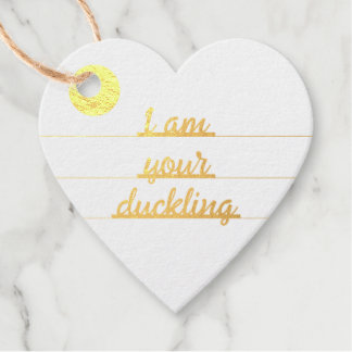 Etiqueta para recuerdos con relieve metalizado favour tags