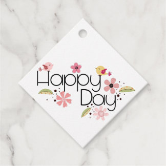 Etiquetas "Mother's Day" Happy day with love Favour Tags
