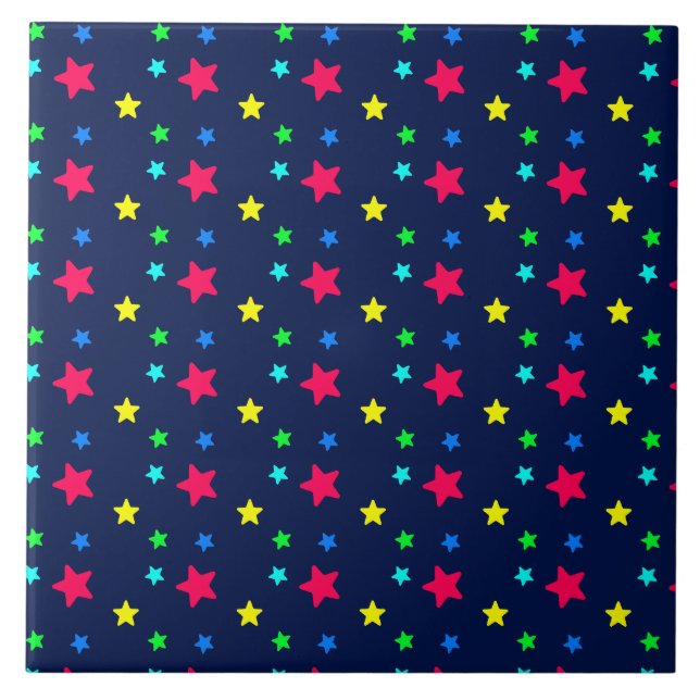 Étoiles Ceramic Tile (Front)