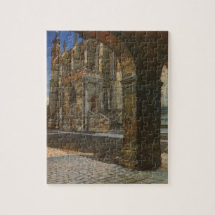 Eton College Chapel by Anna Alma Tadema Jigsaw Puzzle
