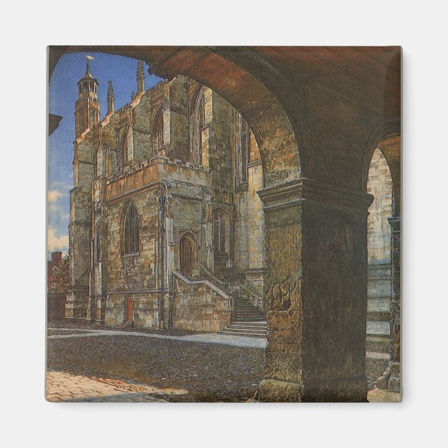 Eton College Chapel by Anna Alma Tadema Magnet (Front)