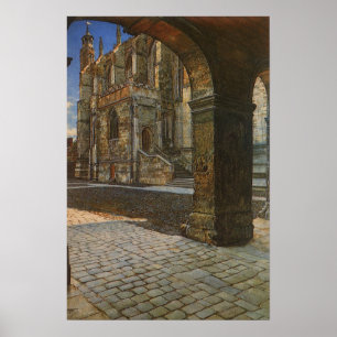 Eton College Chapel by Anna Alma Tadema Poster
