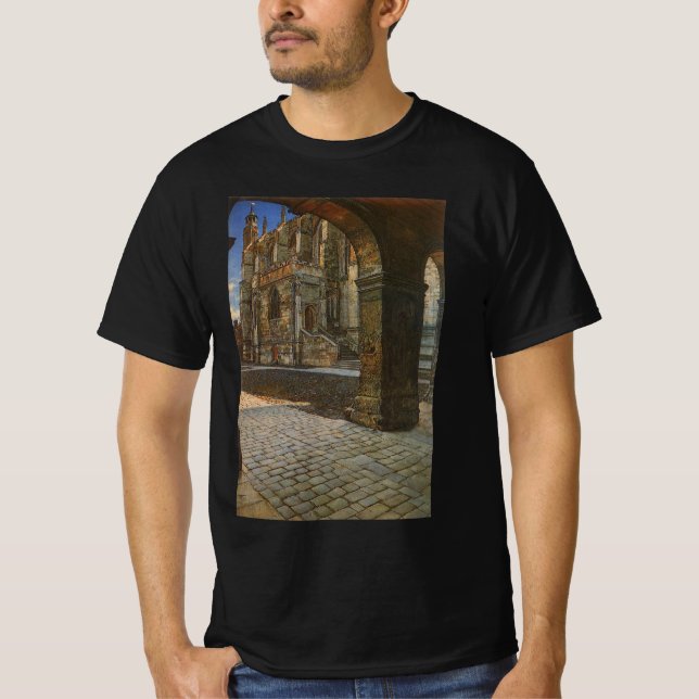 Eton College Chapel by Anna Alma Tadema T-Shirt (Front)