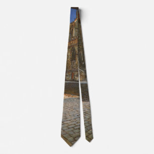 Eton College Chapel by Anna Alma Tadema Tie