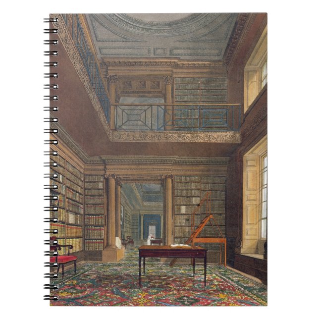 Eton College Library, from 'History of Eton Colleg Notebook (Front)
