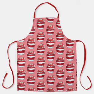 Eton Mess Strawberry Meringue UK British Dessert Apron