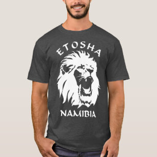 Etosha National Park Namibia Lion Face T-Shirt